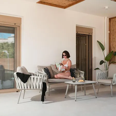 Casa Doma Luxury With Seaview, Heated Pool And Private Parking העיירה רתימנו
