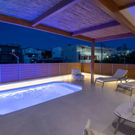 Casa Doma Luxury With Seaview, Heated Pool And Private Parking דירה העיירה רתימנו