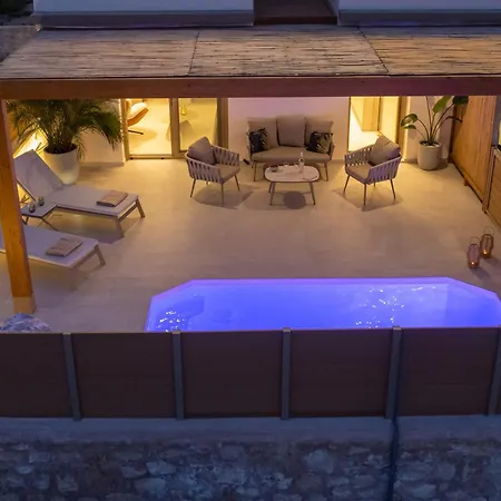 Casa Doma Luxury With Seaview, Heated Pool And Private Parking העיירה רתימנו