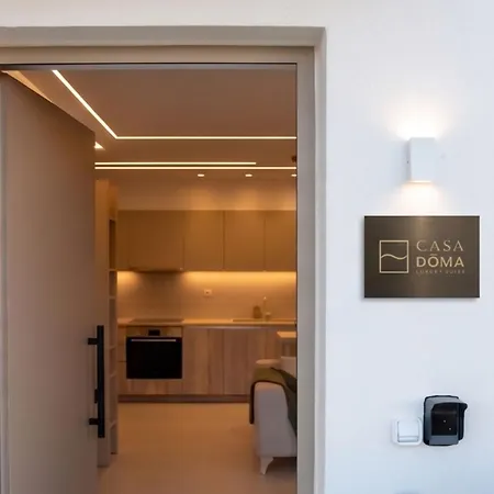 דירה Casa Doma Luxury With Seaview, Heated Pool And Private Parking